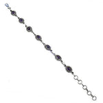 Load image into Gallery viewer, 925 Silver Amethyst Bracelet for Women | Gemstone Jewelry