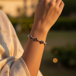 Load image into Gallery viewer, Smoky Quartz Sterling Silver Bracelet for Women | Gift