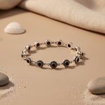 将图像加载到图库查看器中, 925 Silver Black Onyx Bracelet for Women | Statement Jewelry