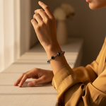 Load image into Gallery viewer, 925 Silver Black Gemstone Bracelet for Women | Daily Wear