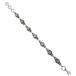 Load image into Gallery viewer, 925 Silver Bracelet with Green Gemstones | Women's Jewelry Gift