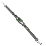 Load image into Gallery viewer, 925 Silver Green Stone Bracelet for Women | Silver Jewelry