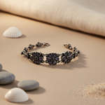 将图像加载到图库查看器中, 925 Silver Flower Bracelet for Women | Party Jewelry Gift