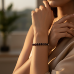 Load image into Gallery viewer, 925 Silver Garnet Bracelet | Women's Beaded Bracelet Gift