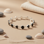 将图像加载到图库查看器中, 925 Silver Black Onyx Bracelet for Women | Statement Jewelry