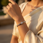 Load image into Gallery viewer, Silver Cubic Zirconia Bracelet for Women | Gift Jewelry