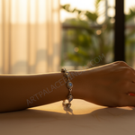 将图像加载到图库查看器中, 925纯银月光石手链(女士款)| 纯银首饰