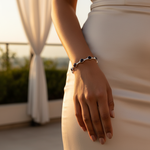 Load image into Gallery viewer, 925 Silver Black Stone Bracelet for Women | Fashion Jewelry