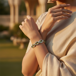 Load image into Gallery viewer, 925 Silver Green Amethyst Bracelet for Women | Gift Jewelry