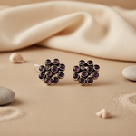 Load image into Gallery viewer, 925 Silver Amethyst Earrings for Women | Gemstone Jewelry