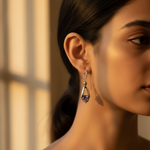 Load image into Gallery viewer, 925 Silver Amethyst Drop Earrings | Women's Jewelry Gift