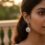 Load image into Gallery viewer, 925 Silver White Topaz Drop Earrings for Women | Gift Jewelry