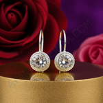 Load image into Gallery viewer, 925 Silver White Topaz Drop Earrings for Women | Gift Jewelry
