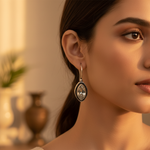 Load image into Gallery viewer, 925 Silver Cubic Zirconia Drop Earrings for Women | Gift