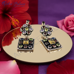 Load image into Gallery viewer, 925 Silver Multi-Gemstone Dangle Earrings | Women's Fashion Jewelry