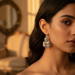 Load image into Gallery viewer, 925 Silver Quartz Drop Earrings for Women | Gift Jewelry