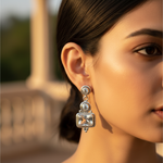 Load image into Gallery viewer, 925 Silver Quartz Drop Earrings for Women | Gift Jewelry