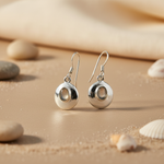 将图像加载到图库查看器中, 925 Silver Moonstone Drop Earrings for Women | Dangle Jewelry