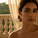 Load image into Gallery viewer, 925 Silver Red Coral Earrings for Women | Dangle Jewelry