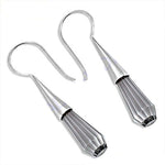 Load image into Gallery viewer, Silver Crystal Drop Earrings for Women | Elegant Jewelry Gift