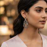 Load image into Gallery viewer, 925 Silver Moonstone Dangle Earrings | Women's Jewelry Gift