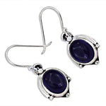 Load image into Gallery viewer, 925 Silver Oval Stone Drop Earrings for Women | Gift Jewelry