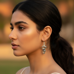 将图像加载到图库查看器中, 925 Silver Gemstone Earrings for Women | Daily Wear Jewelry
