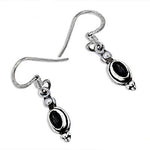 Load image into Gallery viewer, 925 Silver Black Onyx Earrings for Women | Daily Wear