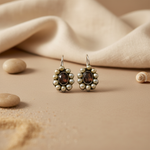 Load image into Gallery viewer, Silver Pearl & Gemstone Earrings for Women | Daily Wear