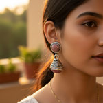 Load image into Gallery viewer, 925 Silver Rhodochrosite Drop Earrings for Women | Gemstone Jewelry