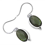 Load image into Gallery viewer, 925 Silver Labradorite Drop Earrings | Women's Jewelry Gift