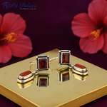 Load image into Gallery viewer, Pendientes colgantes de coral rojo en plata 925 para mujer | Joyas colgantes