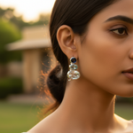 将图像加载到图库查看器中, 925 Silver Gemstone Drop Earrings for Women | Dangle Earrings