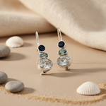 将图像加载到图库查看器中, 925 Silver Gemstone Drop Earrings for Women | Dangle Earrings