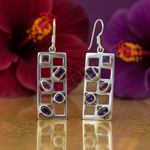 Load image into Gallery viewer, 925 Silver Amethyst Earrings for Women | Dangle Jewelry