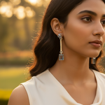 Load image into Gallery viewer, 925 Silver Labradorite Drop Earrings for Women | Dangle Jewelry