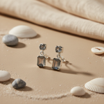 将图像加载到图库查看器中, 925 Silver Labradorite Drop Earrings for Women | Dangle Jewelry