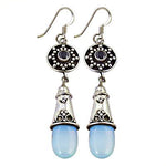 Load image into Gallery viewer, 925 Sterling Silver Blue Gemstone Earrings for Women | Gift
