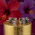 Load image into Gallery viewer, 925 Silver Multi-Gemstone Earrings for Women | Dangle Earrings