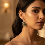 Load image into Gallery viewer, 925 Silver Green Amethyst Earrings for Women | Dangle Jewelry