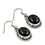 Load image into Gallery viewer, 925 Silver Black Onyx Earrings for Women | Dangle Jewelry