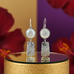 Load image into Gallery viewer, 925 Silver Moonstone Drop Earrings for Women | Dangle Earrings