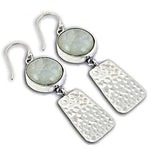 Load image into Gallery viewer, 925 Silver Moonstone Drop Earrings for Women | Dangle Earrings