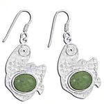 Load image into Gallery viewer, 925 Sterling Silver Jade Drop Earrings for Women | Gift
