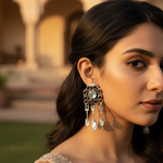 Load image into Gallery viewer, 925 Silver Moonstone Dangle Earrings for Women | Gift Jewelry