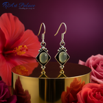 将图像加载到图库查看器中, 925纯银玉髓水滴耳环,女士款 | 日常佩戴礼物