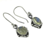 Load image into Gallery viewer, 925 Silver Moonstone Drop Earrings for Women | Dangle Earrings