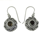 Load image into Gallery viewer, 925 Silver Smokey Quartz Earrings for Women | Dangle Earrings