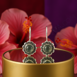 Load image into Gallery viewer, 925 Silver Gemstone Drop Earrings for Women | Daily Wear