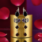 Load image into Gallery viewer, 925 Silver Multi-Gemstone Dangle Earrings for Women | Gift